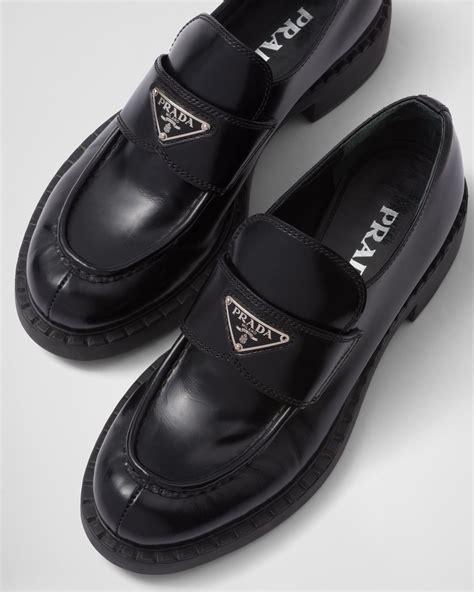 prada moccasin shoes|prada slippers and mules.